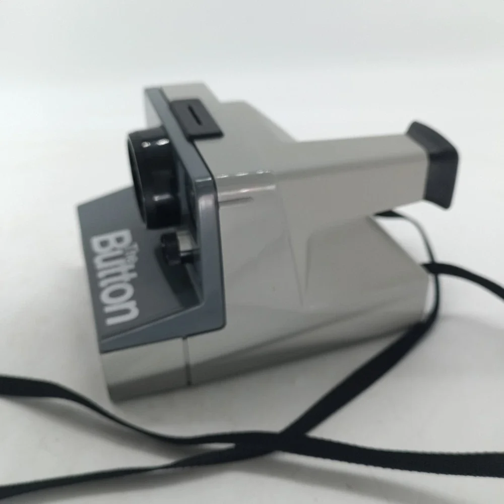 Polaroid The Button Land Camera Vintage SX-70 Instant Film Camera Gray a7